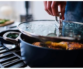 Cratiță cu capac/cu suprafață ceramică adecvată pentru plita cu inducție Space – Joseph Joseph