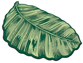 Covoraș de baie verde 60x100 cm Sheet – Foutastic