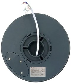 Plafonieră LED cu senzor de mișcare LED/20W/230V 3000/4000/6500K IP54 antracit