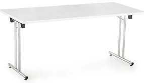Masa plianta Impress 160 x 80 cm, alba
