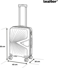 TraveLux Endure III set valiză rulantă aur roz