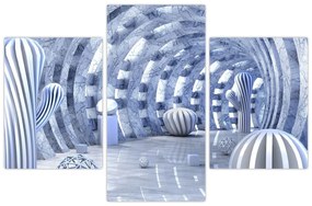 Tablou - 3D Abstract (90x60 cm)