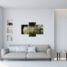 Tablou cu ceața de dimineața (90x60 cm)