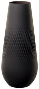 Vaza Carré, inalta, colectia Manufacture Collier noir - Villeroy & Boch