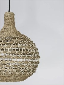 Lustra / Pendul modern design natural GRIFFIN D-46cm