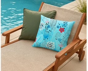 Perna de exterior FLORILO 45x45 cm, albastru