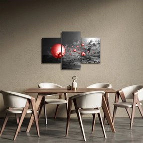 Tabloul bilelor roșii (90x60 cm)