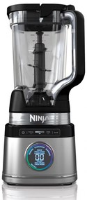 Blender Ninja Detect Pro TB201EU, 1200W, 2,1 L, 14 viteze, Timer, Afisaj cu LED, Fara BPA, Negru/Gri