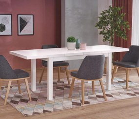 Masa extensibila Tiago 2 alba - L140/220 x l80 x h76 cm
