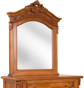 Comodă lemn masiv Isadora, 120 × 55 × 108,5 cm
