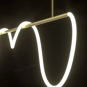 Lustra Led Elit's Neonflex , 1.5M Gold