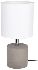 Spot-Light 6091936 - Lampă de birou STRONG ROUND 1xE27/25W/230V beton