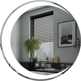 IREDA Oglindă de baie cu iluminare LED, 70 cm