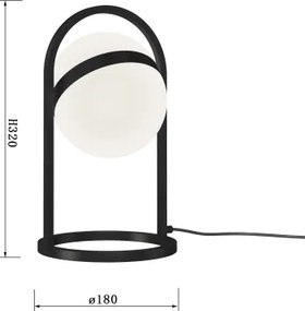 Eglo 300342 - Lampă de masă tactilă LED reglabilă AVIGNON LED/10,5W/230V