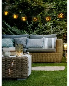 Lanț LED solar 3,8m 8xLED/1,2V