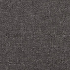 Canapea cu 3 locuri, gri inchis, 180 cm, material textil Morke gra, 198 x 77 x 80 cm