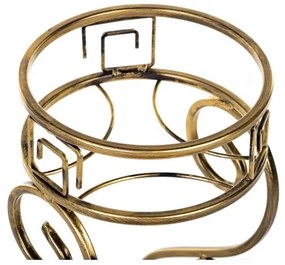 Suport de flori 64x60 cm auriu