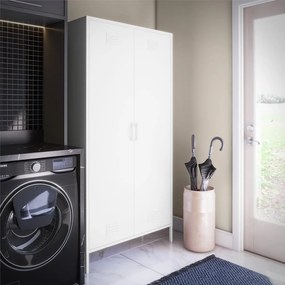 Dulap metalic alb 90x185 cm Mission District - Støraa