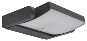 Aplică LED de exterior cu senzor Brilagi ANKLE LED/18W/230V 4000K IP65