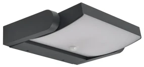 Aplică LED de exterior cu senzor Brilagi ANKLE LED/18W/230V 4000K IP65