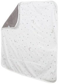 Pătură pentru copii alb-gri din bumbac 80x80 cm Strenenzauber – Roba