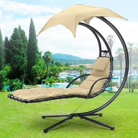 Șezlong relaxant - balansoar Avenberg COLOMBO - BEJ