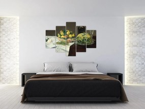 Tablou - Edouard Manet, Still Life with Melon and Peaches, reproducere (150x105 cm)