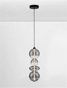 Pendul, Lustra LED design modern decorativ CRATER