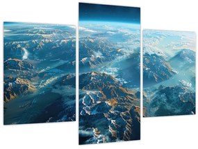 Tablou - Vedere din spațiu (90x60 cm)