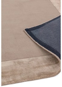 Covor maro deschis handmade din amestesc de lână 160x230 cm Ascot – Asiatic Carpets