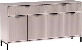 Comoda dormitor moderna LINKASTYLE LS1, casmir, PAL, 165x41x86 cm