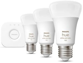 Set de bază Philips Hue WACA 3xE27/9W/230V 2000-6500K + hub conexiune