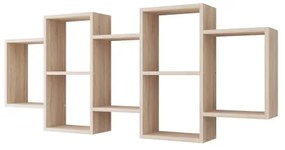 Etajeră de perete TRIO 65x161 cm stejar sonoma