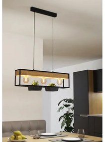 Lustră pe cablu LIBERTAD 3xE27/40W/230V Eglo 900349