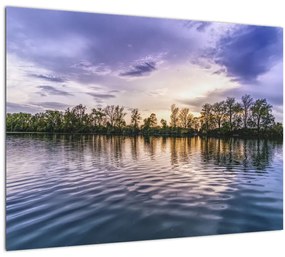 Tablou cu lac (70x50 cm), în 40 de alte dimensiuni noi