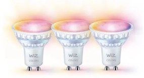 SET 3x bec LED RGBW dimabil WiZ PAR16 GU10/4,7W/230V 2200-6500K Wi-Fi