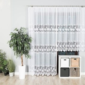 decoDoma Perdea din jacard DEMETRIA set de balcon