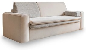 Canapea bej extensibilă 237 cm Wilson – Miuform