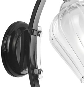 Lampă de perete PAULA 1xE27/60W/230V neagră