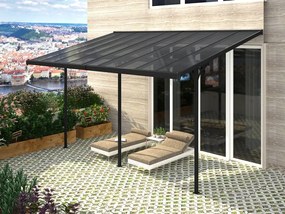 Bruce H pergola - šedý polykarbonát