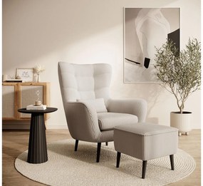 Taburete Veneza V2  (crem + negru). 1099384