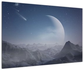 Tablou - Cer deasupra stâncilor (90x60 cm)