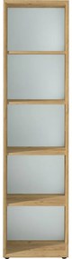 Bibliotecă cu aspect de lemn de stejar 50x196 cm Monteria – Germania
