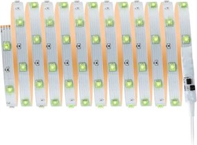 Paulmann 3988 - Bandă LED RGBW, 13 W, dimabilă, TIP, 5 m, 230 V + telecomandă
