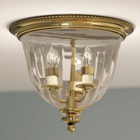 Plafonieră CAMBRIDGE 3xE14/60W/230V aurie Hinkley