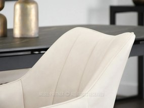 Scaun Carl (crem + negru). 1111021