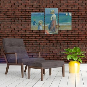 Tablou - Auguste Renoir, Figures on the Beach, reproducere (90x60 cm)