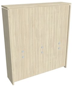 Dulap înalt Verno 188 x 46 x 210 cm, salcâm