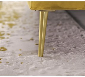 Canapea cu 2-locuri de lux, auriu, NIKOL 2 ML