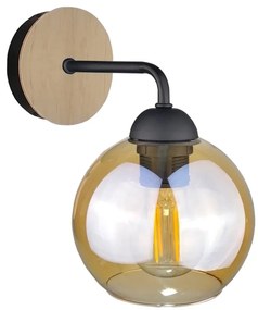 Aplică MELLE WOOD 1xE27/60W/230V